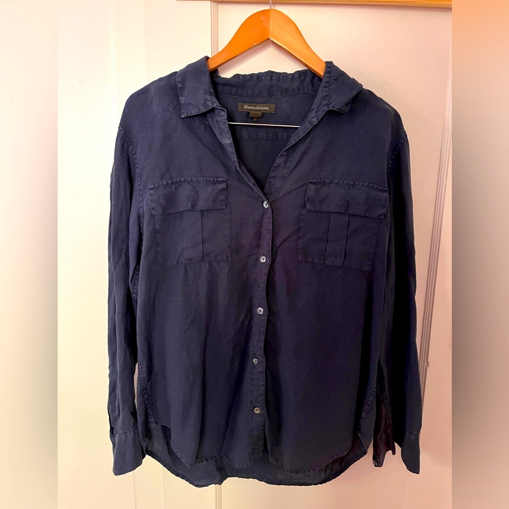 Tommy Bahama Two Palms Split Seam Long Sleeve Shirt